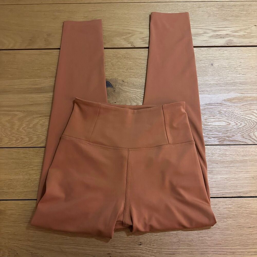 Girlfriend Collective xs Orange leggings active